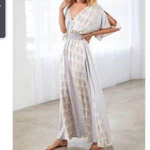 Lovestitch Serendipity Kimono Sleeve Maxi Dress M